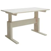 Lifetime Kidsrooms LIFETIME Kinderschreibtisch aus Kiefer White Wash Höhe