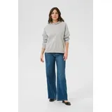Kaffe Sweatshirt Grau Melange XXL