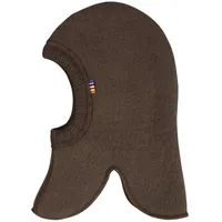 Joha Schlupfmütze Merinowolle, Dunkelbraun, 48