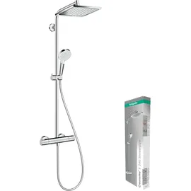 Hansgrohe Crometta E Showerpipe 240 1jet EcoSmart chrom 27281000