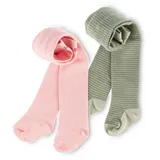 Sigikid Mädchen 2er pink cockatoo in grün 110/116