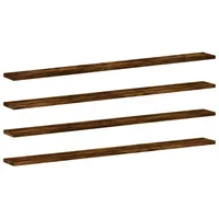 vidaXL Wandregal 100 x 10 x 1,5 cm Braun