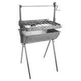 Schneider Grillgeräte Schneider Schaschlikgrill Muqqi aus Edelstahl für 9 Spieße 85 x 75 x 45 cm