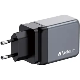 Verbatim GNC-65 GaN 65W 2xUSB-C PD, 1xUSB-A QC 3.0 32201