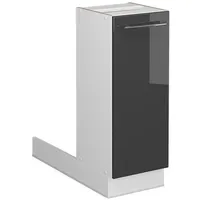 Vicco Kochinsel Fame-Line 30 x 30 x 82 cm Schwarz