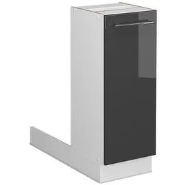 Vicco Kochinsel Fame-Line 30 x 30 x 82 cm Schwarz