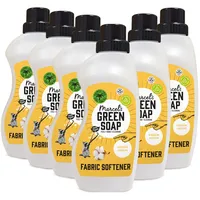 Marcel's Green Soap - Weichspüler Vanille & Baumwolle - Weichspüler - Vegan - Natürliche Inhaltsstoffe - Wäsche - 4500 ml, 750 ml (6er Pack)