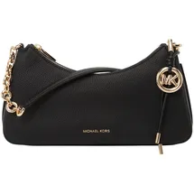 Michael Kors Nolita Medium Schultertasche Baumwolle/Leder Schwarz