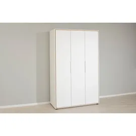 Paidi Kleiderschrank Lieven 126 x 204 cm Weiß/Eiche