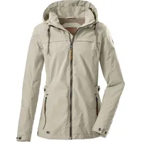 G.I.G.A. DX Damen Funktionsjacke/Outdoorjacke mit abzippbarer Kapuze Jamil WMN JCKT A, ecru, 48, 36742-000