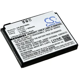 Powery Akku für GPS Navigation Becker HJS-100 / Map Pilot, 3,7V, Li-Ion