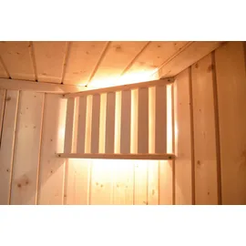 Weka CUBILIS inkl. 9,0 kW Ofen + int. Steuerung + Dachkranz