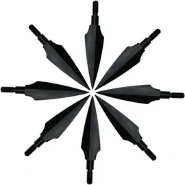 luxuskollektion 12er Pfeilspitzen Jagdspitzen Metall für Bogen Armbrust 157