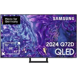 Samsung GQ55Q72D 55" QLED 4K Tizen Smart TV Q72D