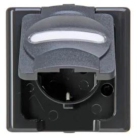 Kopp Schuko-Steckdose IP44 Blau
