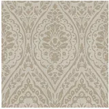 Profhome Barock Tapete Ornament 0,53 m x 10 m 5,33 m2 Braun/Beige 961956-GU