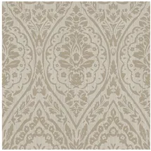 Profhome Barock Tapete Ornament 0,53 m x 10 m 5,33 m2 Braun/Beige 961956-GU