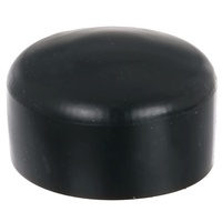 GAH Alberts Alberts 654665 Pfostenkappe für runde Metallpfosten | Kunststoff, schwarz | für Pfosten-Ø 60 mm
