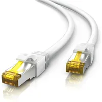 Primewire LAN-Kabel CAT.7, RJ-45 (Ethernet), Gigabit Ethernet S/FTP Netzwerkkabel, 10000 Mbit/s, Patchkabel - 30m