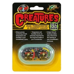 ZooMed Zoo Med Creatures Dual Thermometer and Humidity