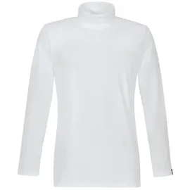 TRIGEMA Rollkragenshirt TRIGEMA "TRIGEMA Rollkragenshirt", Damen, Gr. M, weiß, 95% Baumwolle, 5% Elasthan, Basic, Shirts