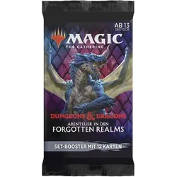 WIZARDS OF THE COASTS 77918 MTG MAGIC THE GATHERING Forgotten Realms Set Booster