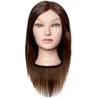 Efalock Professional Efalock Übungskopf Emilia Naturhaar braun 35 cm