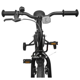 vidaXL Kinderfahrrad 16 Zoll schwarz