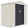 Habitat et Jardin Gartenhaus 1,27 x 1,27 m Beige