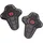 G-Form Mx Detachable Hüftprotektoren - Black - L/XL