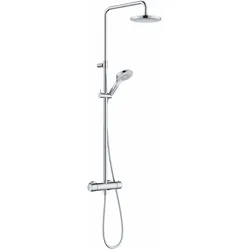 DIVE Dive X 3S Thermostat Dual Shower System chrom