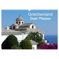 Calvendo Griechenland - Insel Thassos (Wandkalender 2026 DIN A3