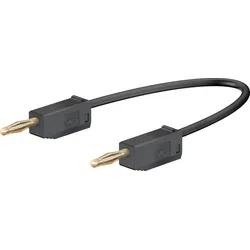 Stäubli Electrical Connectors Stäubli LK205, Messleitung, Schwarz, PVC, Bananens