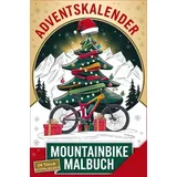 Bookmundo Mountainbike Adventskalender Malbuch