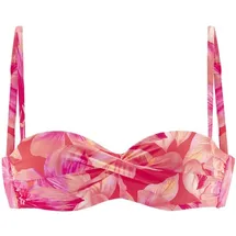 s.Oliver Bügel-Bandeau-Bikini-Top Damen Pfirsich 40 Cup B