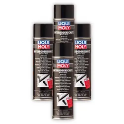 4x 500ml LIQUI MOLY 6111 Unterbodenschutz Bitumen Unterboden Schutz schwarz