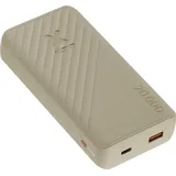 Xtorm Go2 USB-C Schnellladegerät Powerbank 20.000mAh Beige