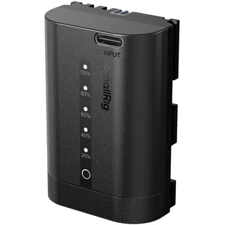 SMALLRIG LP-E6P Kamera-Akku für Canon, 2520mAh USB-C Akku mit LED-Anzeige, 2,5 Stunden Schnellladung, vollständig dekodiert für Canon R6 Mark III/II, R5 Mark II/III, 5D Mark II/III/IV, R5, R5C - 5298