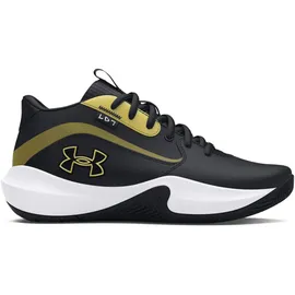 Under Armour GS Lockdown 7 Basketballschuhe Kinder 001 black/black/metallic gold 38