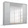 Rauch Drehtürenschrank OTELI 230 x 212 x 58 cm Grau