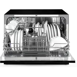 Havasia UV 6 Geschirrspüler UV-Licht freistehend 1380W Schwarz