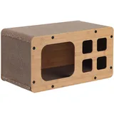 dehner lieblinge Kratzpappe Tesoro, ca. B53,5/H28/T28 cm, Hellbraun