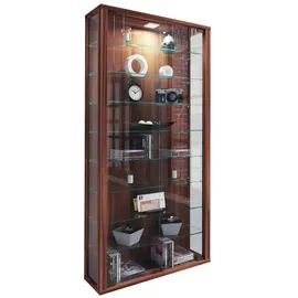 VCM Vitrine Vitrosa Maxi 59 x 18 x 114,3 cm Braun