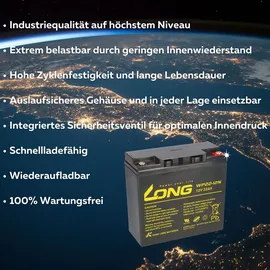 KungLong WP22-12N Bleiakku 22000 mAh 1 St.