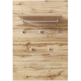 VOLEO Garderobenpaneel LOOP Eichefarben