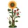Hubrig Volkskunst GmbH Hubrig Blumeninsel Sonnenblume Erzgebirge