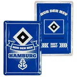 HSV Tasse HSV Blechschild 2er-Set "Hamburger SV"