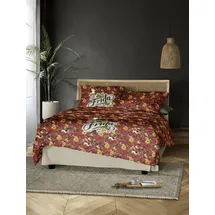 IRISETTE Monte 8584 Floral Rot 135 x 200 cm + 80 x 80 cm