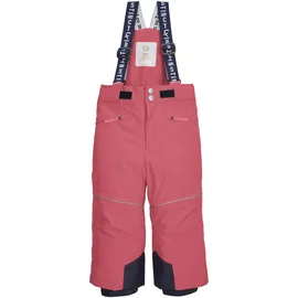 KILLTEC first instinct by killtec Kinder Skihose/Funktionshose mit Trägern und Schneefang FISW 48 MNS SKI PNTS, Dark Rouge, 86/92,