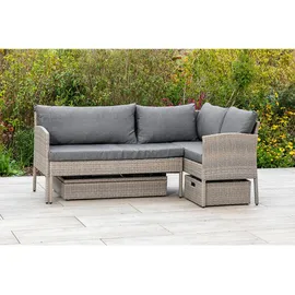 Merxx Viletta Lounge-Set steinbeige